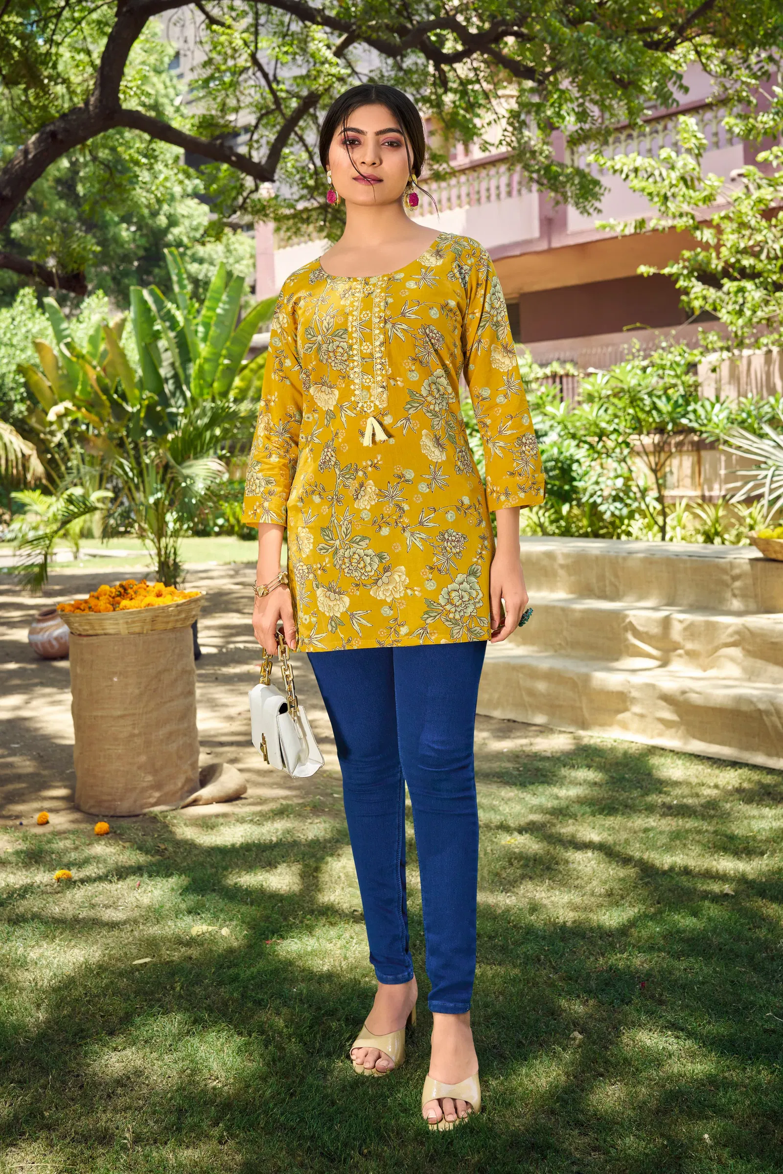 Cotton Candy Vol 07 By Tips & Tops Cotton Ladies Top Suppliers In India